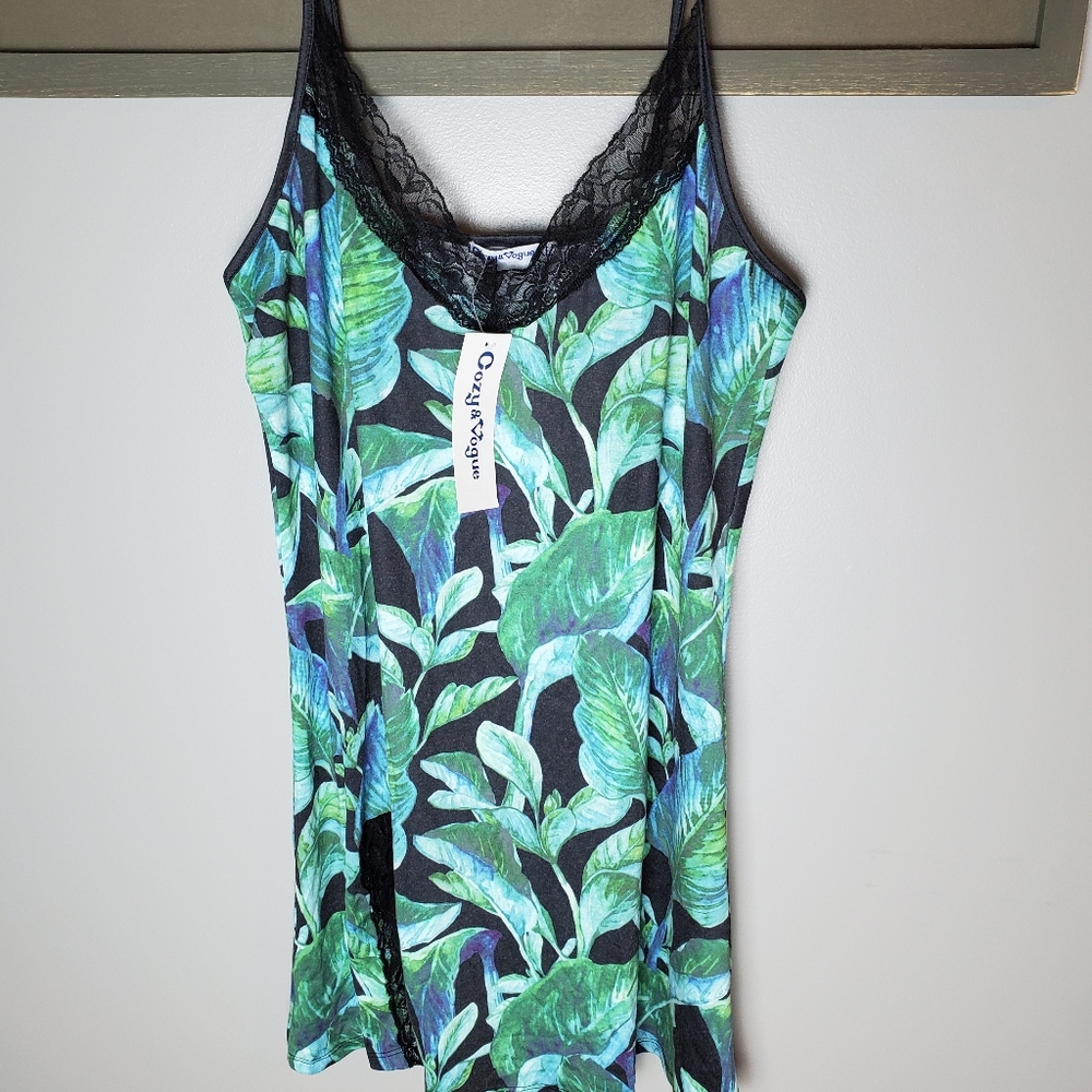 Cozy & Vogue Sleepwear Nightgown Slip